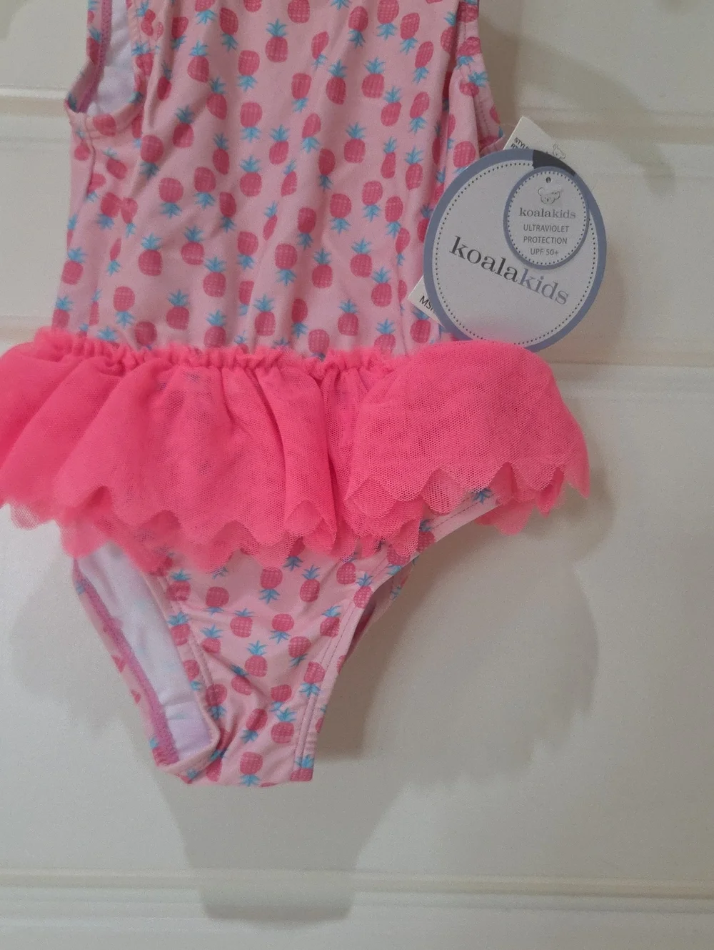 Koala Kids Toddler Pink Pineapple Swimsuit